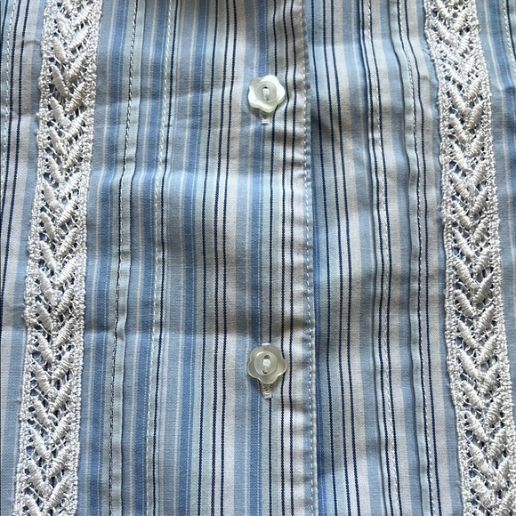 Secret Treasures Blue Striped Pajama Set - Picture 5 of 13